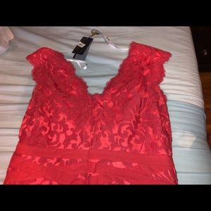 Red Dress from Tadashi Shoji